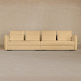 4 Seater-Full Grain Leather-Fawn