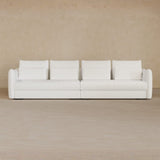 4 Seater-Full Grain Leather-Ivory