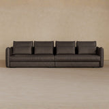 4 Seater-Full Grain Leather-Mink