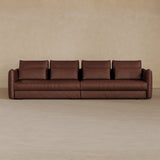 4 Seater-Full Grain Leather-Oxblood