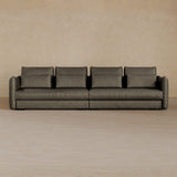 4 Seater-Full Grain Leather-Stone