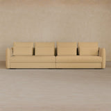4 Seater-Top Grain Leather-Fawn