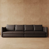 Contemporary Italian Leather Sofa