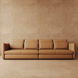 Contemporary Italian Leather Sofa