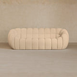 2 Seater-Boucle-Chalk