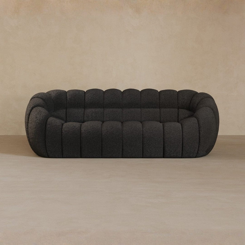 2 Seater-Boucle-Charcoal