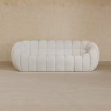 2 Seater-Boucle-Ivory