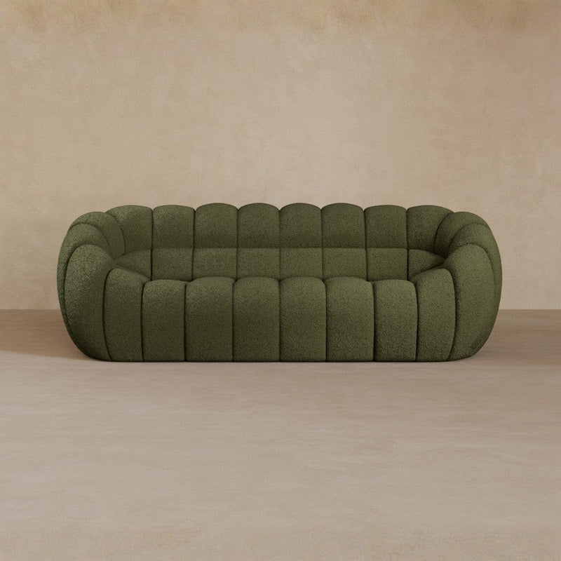 2 Seater-Boucle-Olive