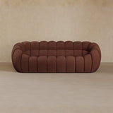 2 Seater-Boucle-Oxblood