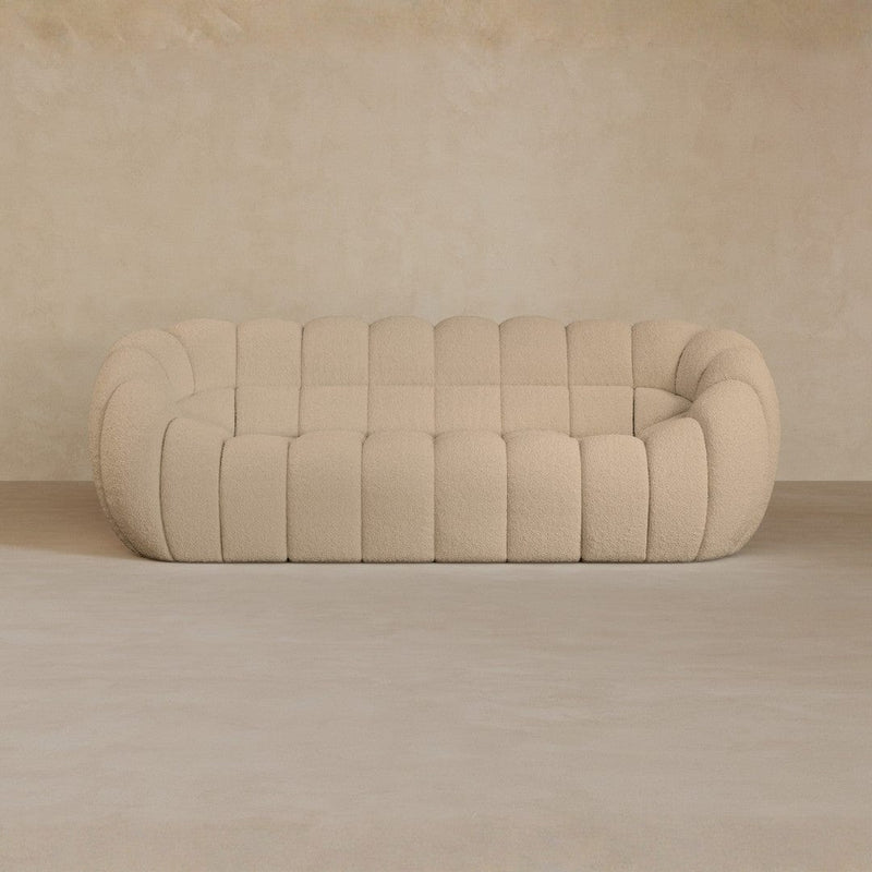 2 Seater-Boucle-Shell