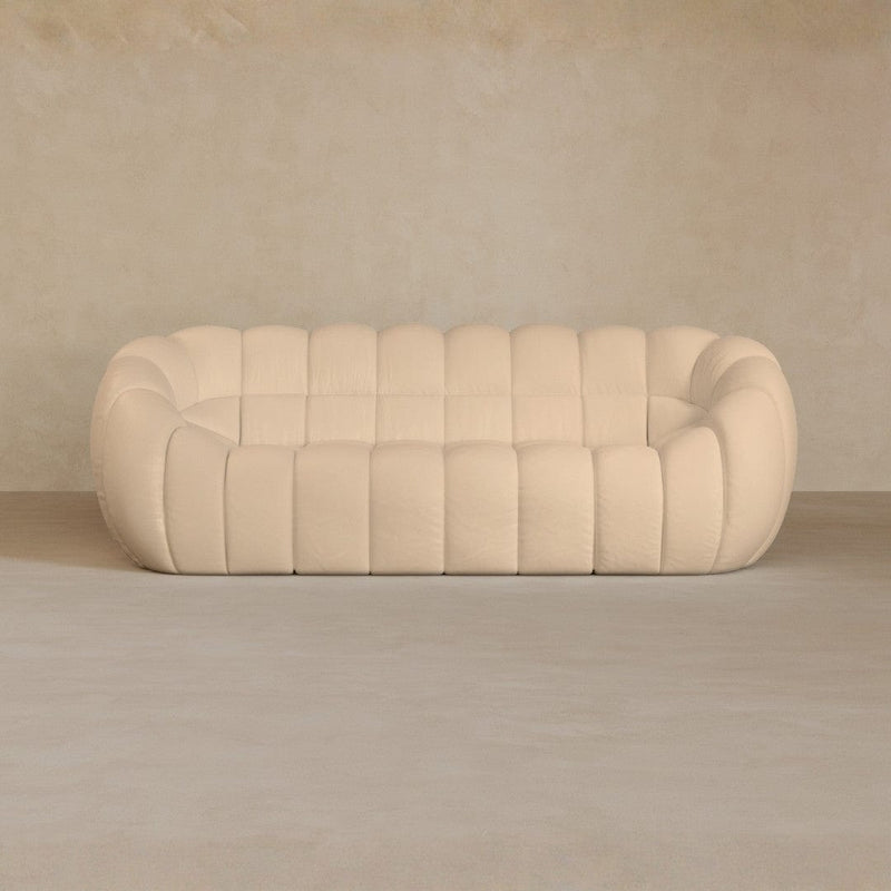2 Seater-Full Grain Leather-Chalk
