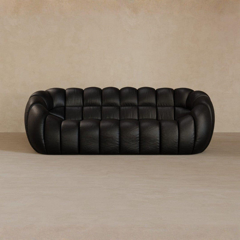 2 Seater-Full Grain Leather-Charcoal