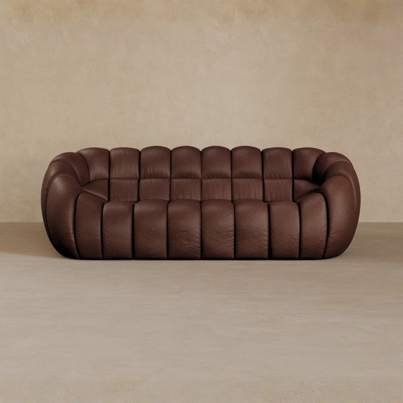 2 Seater-Full Grain Leather-Oxblood