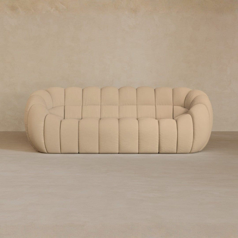 2 Seater-Linen Blend-Chalk