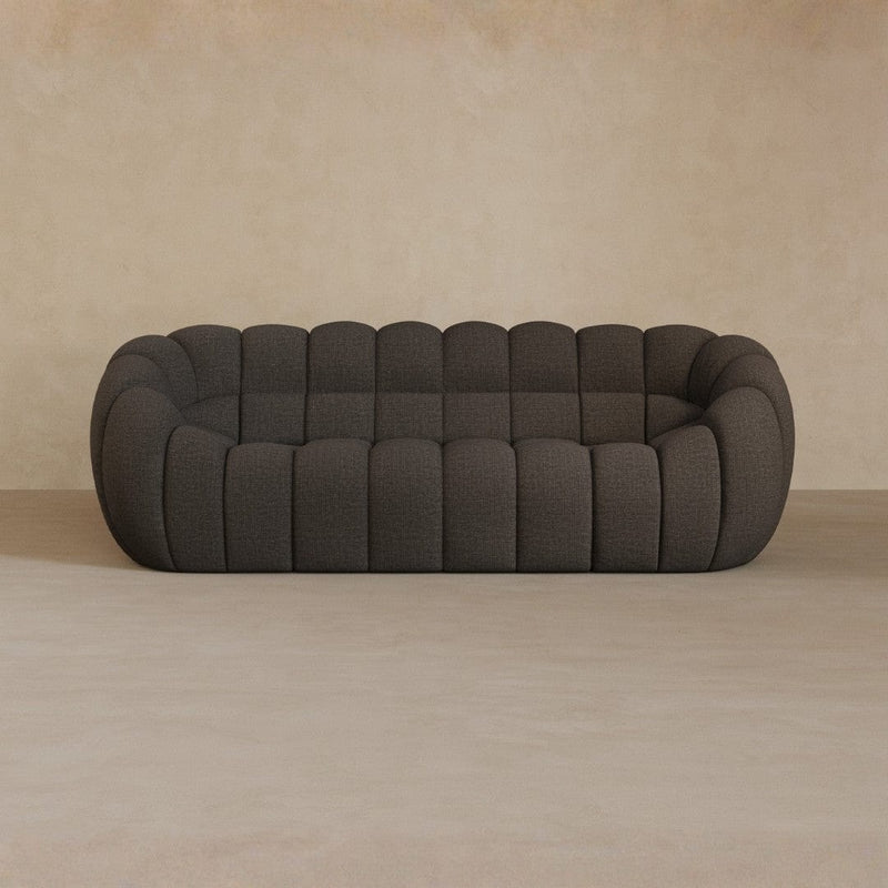 2 Seater-Linen Blend-Charcoal