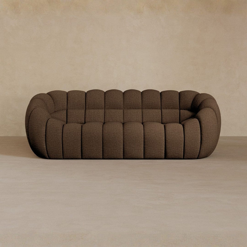 2 Seater-Linen Blend-Espresso