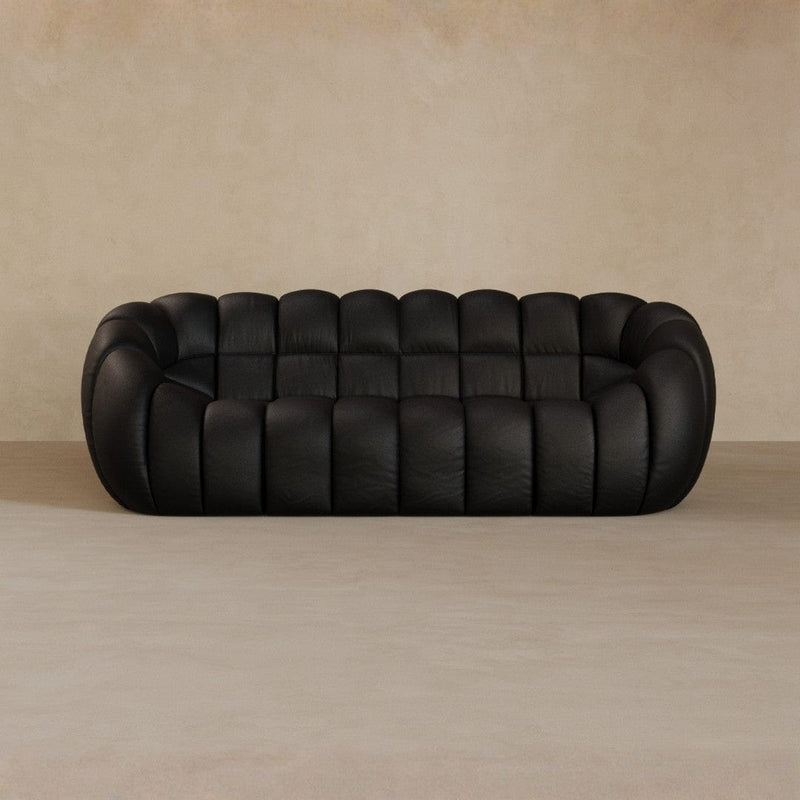 2 Seater-Top Grain Leather-Charcoal