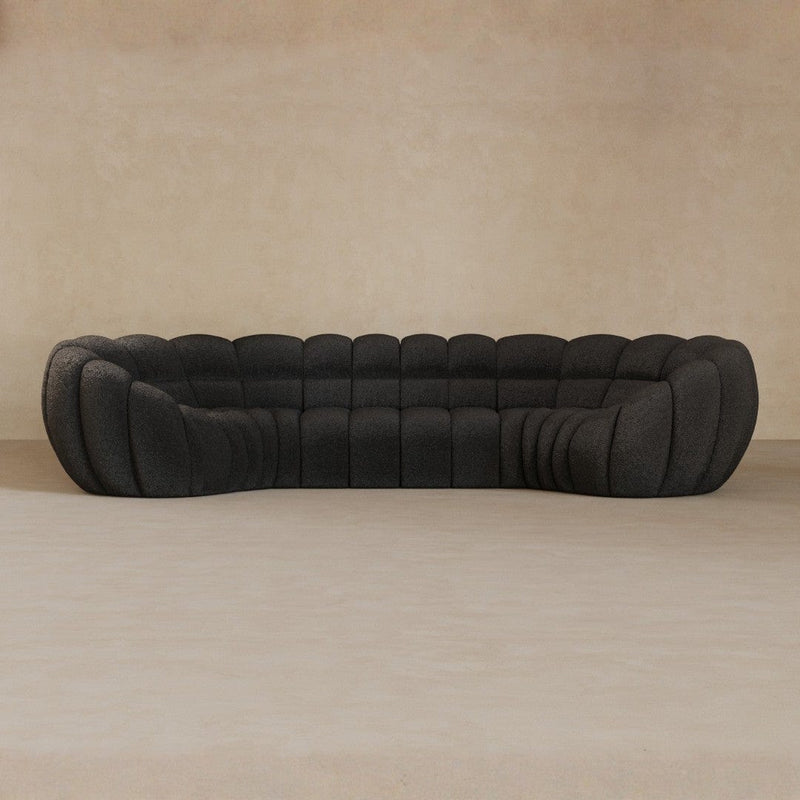 3 Seater-Boucle-Charcoal