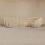 3 Seater-Boucle-Linen