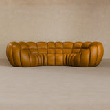 3 Seater-Full Grain Leather-Camel