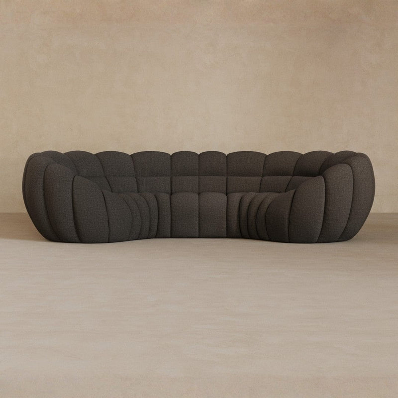 3 Seater-Linen Blend-Charcoal