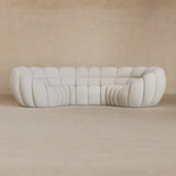 3 Seater-Linen Blend-Ivory