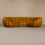 3 Seater-Top Grain Leather-Camel