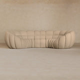 3 Seater-Top Grain Leather-Chalk