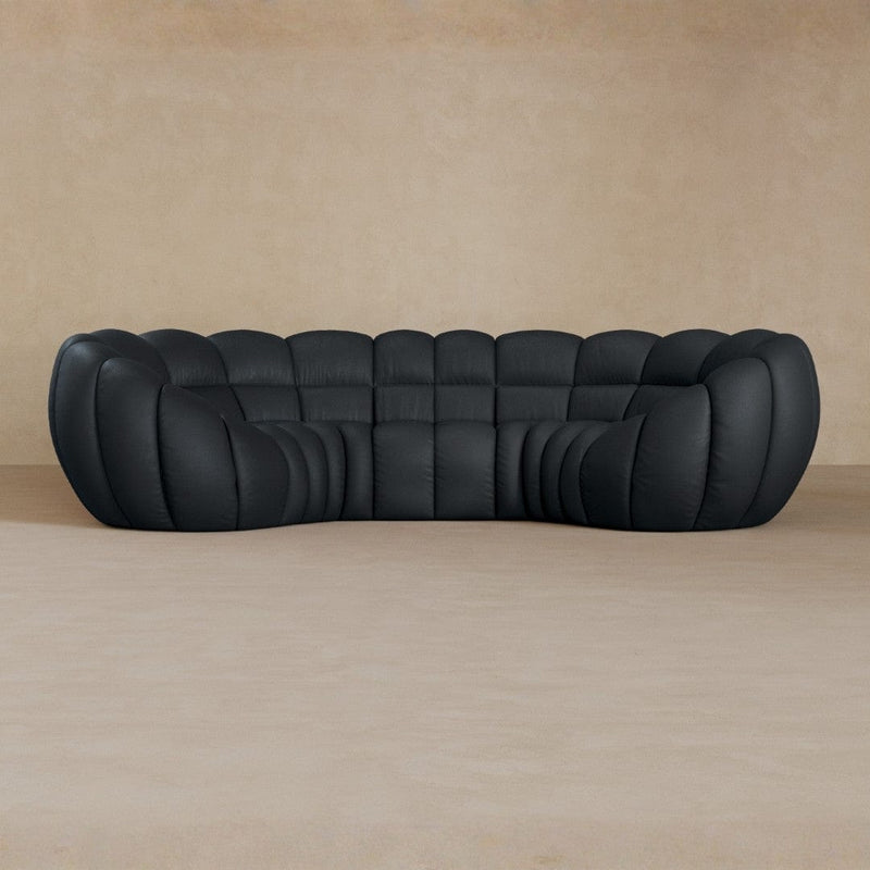 3 Seater-Top Grain Leather-Ink