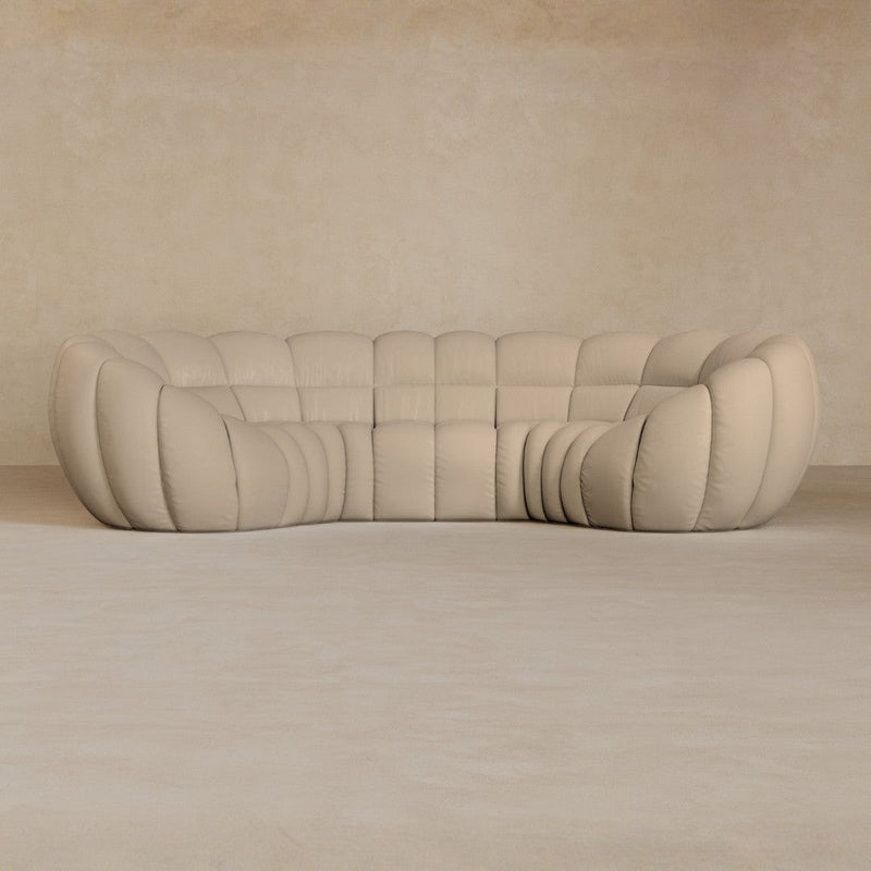 3 Seater-Top Grain Leather-Shell