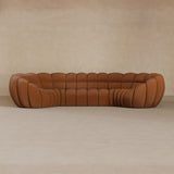 4 Seater-Boucle-Brandy