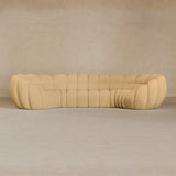 4 Seater-Boucle-Fawn