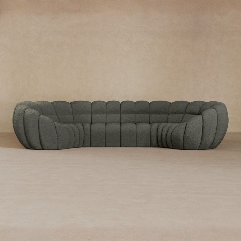 4 Seater-Boucle-Graphite