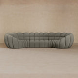 4 Seater-Boucle-Greige