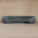 4 Seater-Boucle-Pewter
