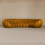 4 Seater-Full Grain Leather-Camel