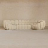 4 Seater-Linen Blend-Alabaster