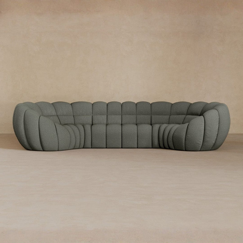 4 Seater-Linen Blend-Graphite
