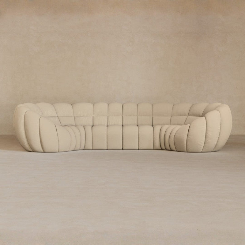 4 Seater-Linen Blend-Linen