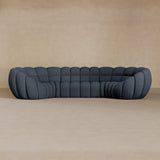 4 Seater-Linen Blend-Navy