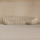 4 Seater-Top Grain Leather-Chalk
