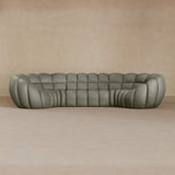 4 Seater-Top Grain Leather-Greige