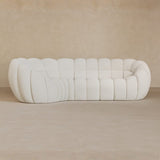 L Shape-Boucle-Ivory