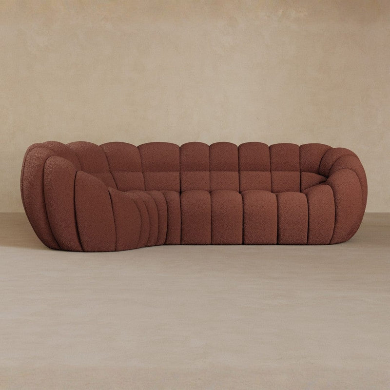 L Shape-Boucle-Oxblood