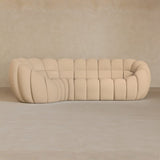 L Shape-Linen Blend-Chalk