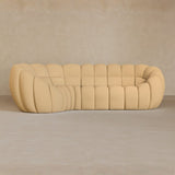 L Shape-Linen Blend-Fawn