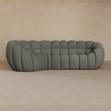 L Shape-Linen Blend-Graphite