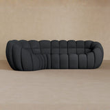 L Shape-Linen Blend-Ink