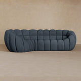 L Shape-Linen Blend-Navy