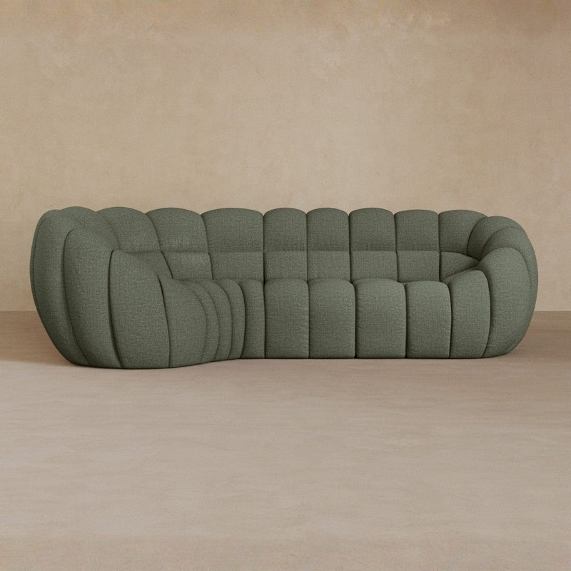 L Shape-Linen Blend-Sage